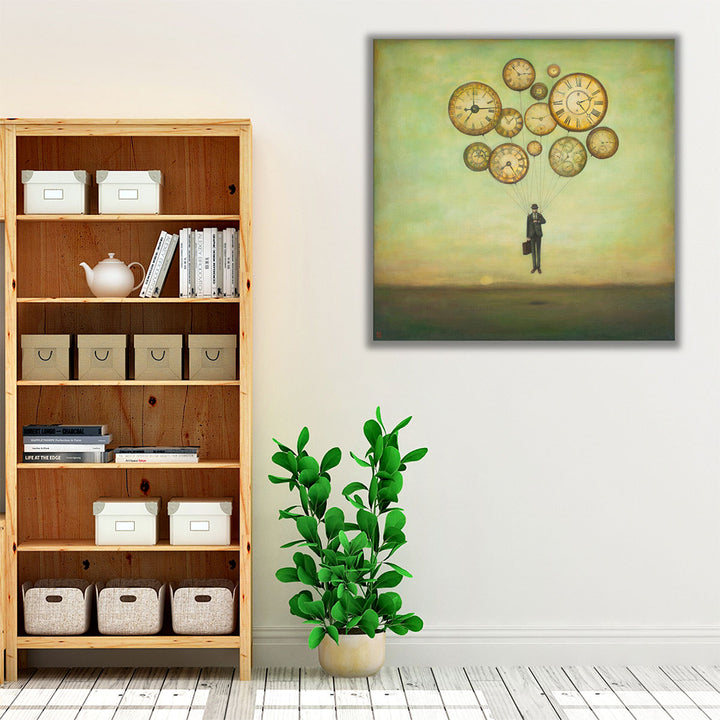 Waiting For Time To Fly - Canvas Print Wall Art
