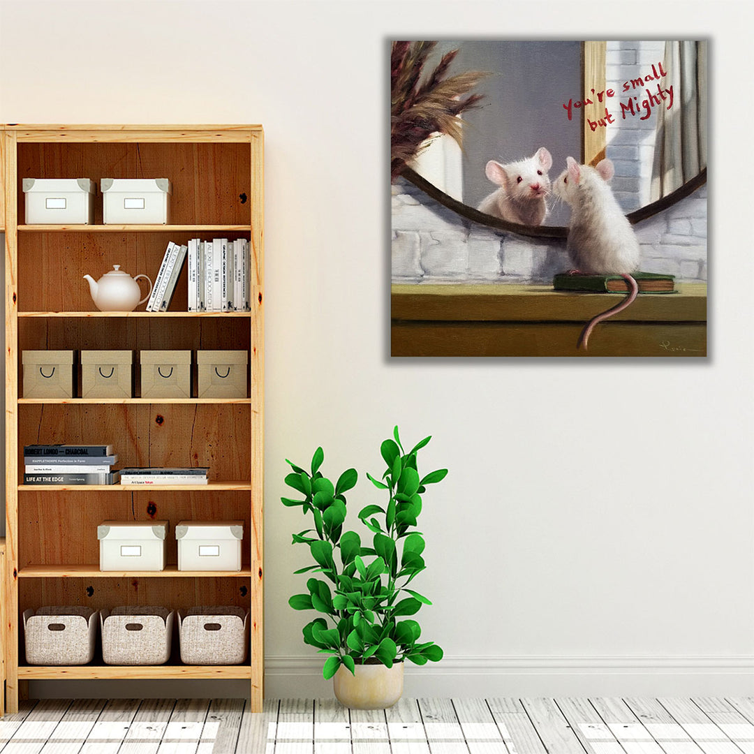 Mighty Mouse - Canvas Print Wall Art