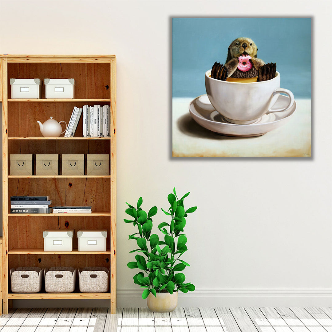 Otterly Delicious - Canvas Print Wall Art
