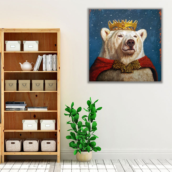 Snow King - Canvas Print Wall Art