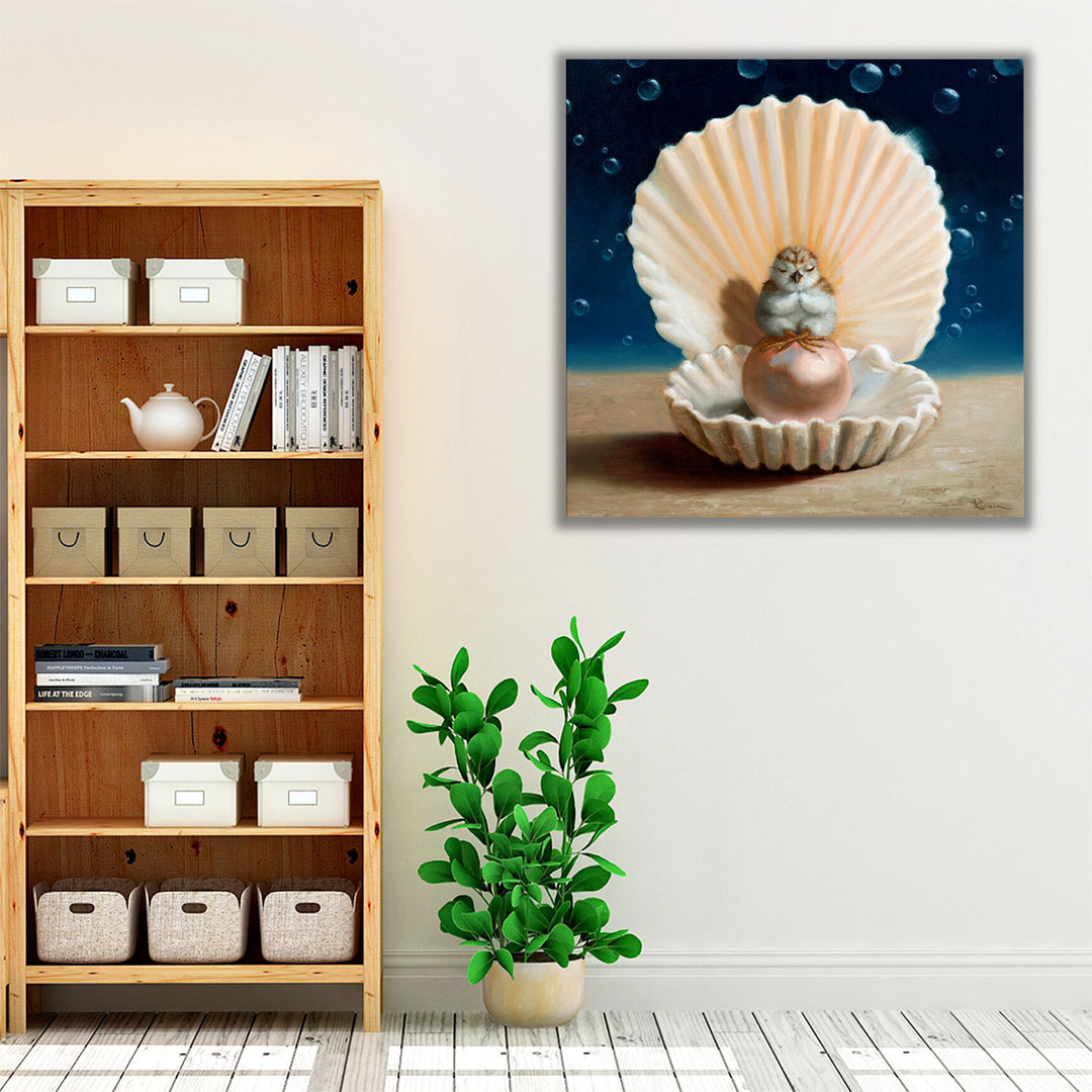 The World Is Your Oyster - Canvas Print Wall Art