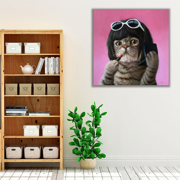 Bob Cat - Canvas Print Wall Art