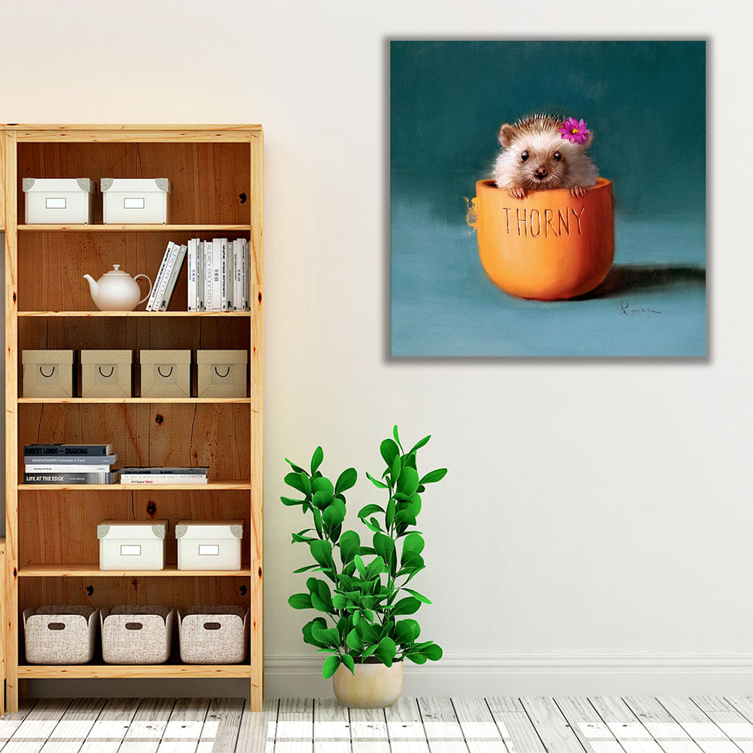 Cactus Flower - Canvas Print Wall Art