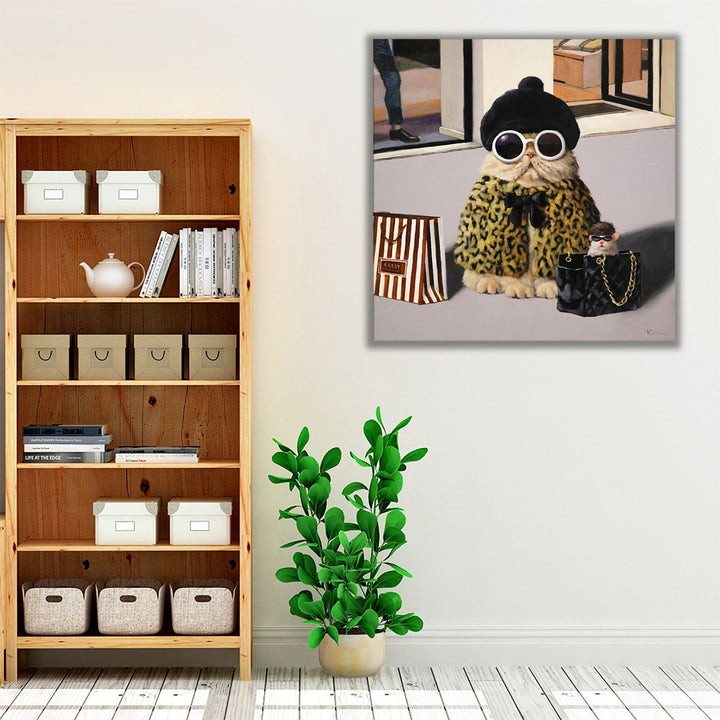 Retail Therapy - Canvas Print Wall Art