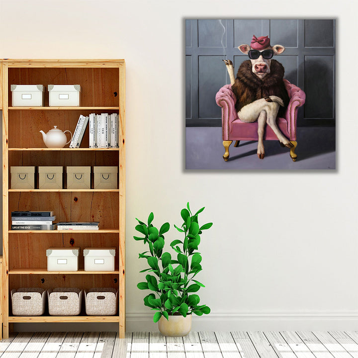 Udder In Law - Canvas Print Wall Art
