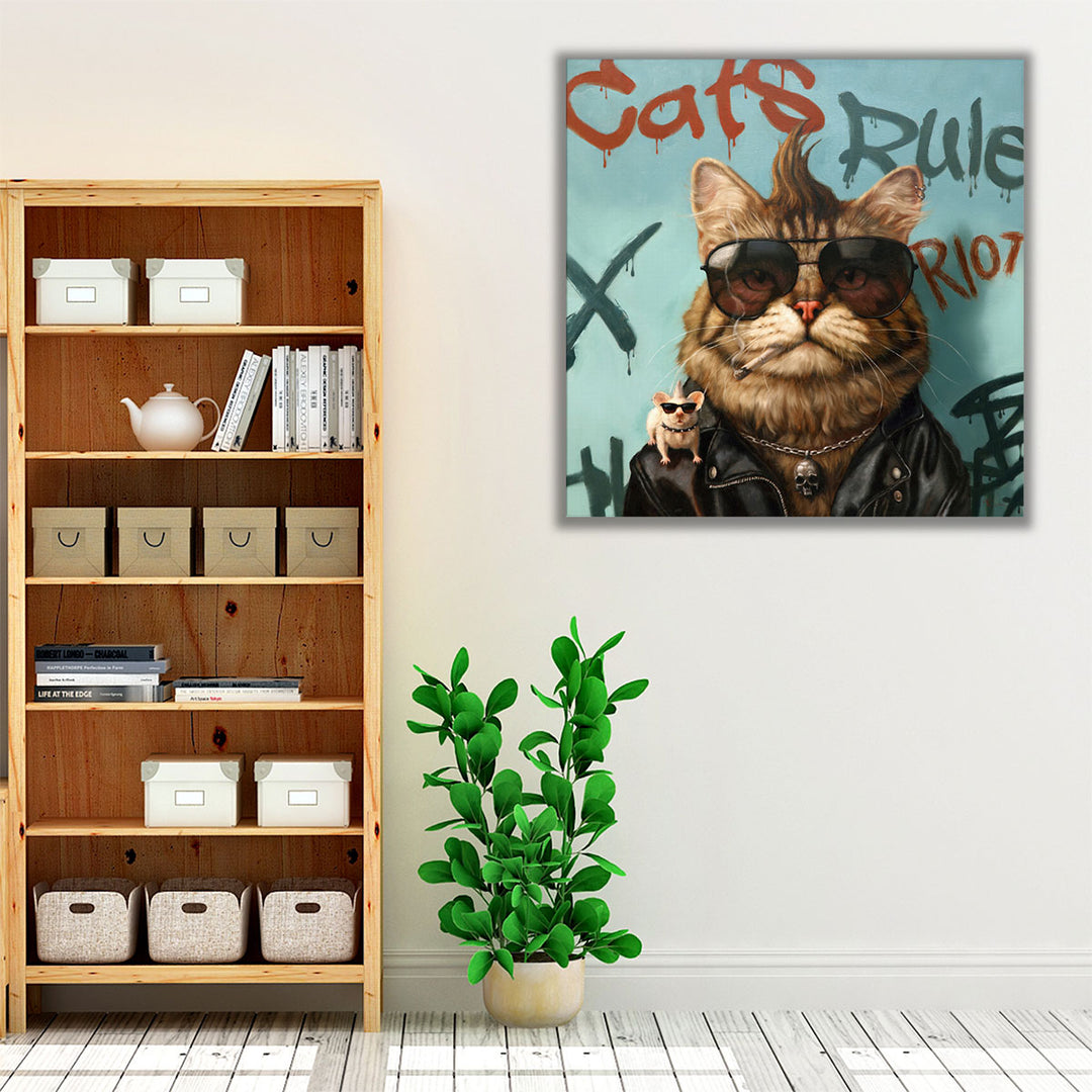 Bad Pussy - Canvas Print Wall Art