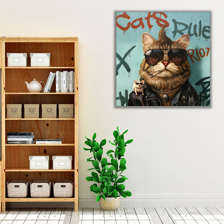 Bad Pussy - Canvas Print Wall Art