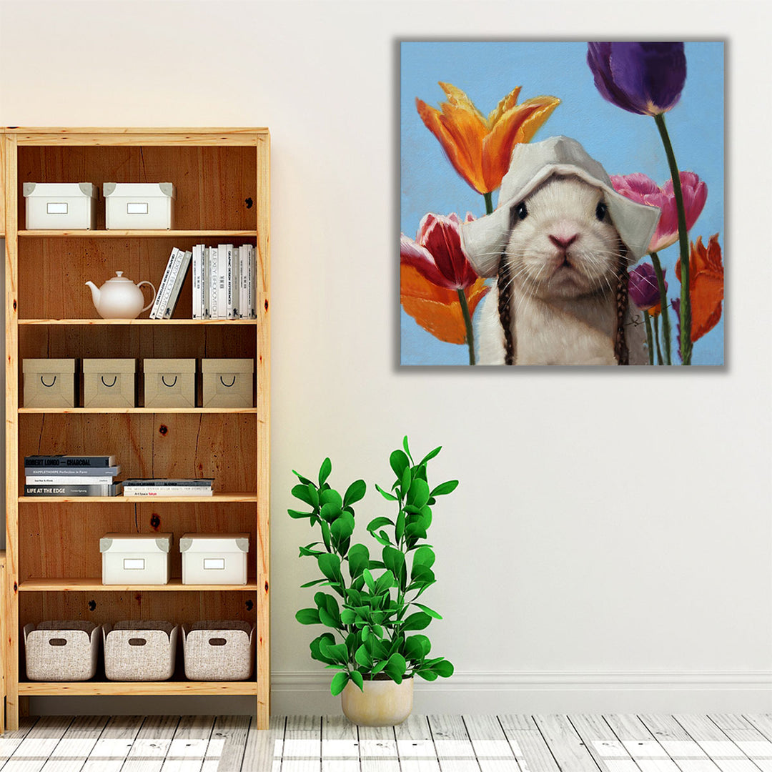 Dutch Bunny - Canvas Print Wall Art