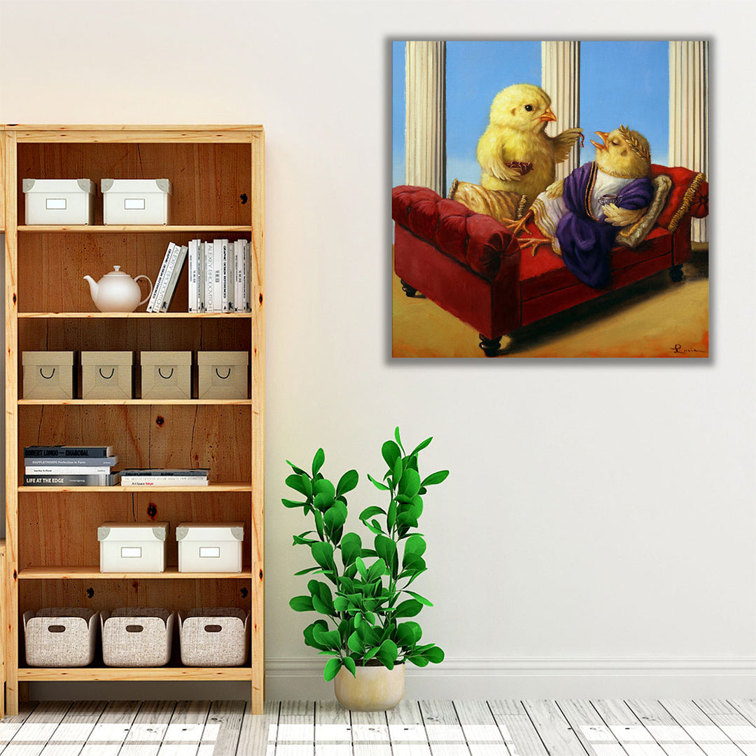 Emperor's Lunch - Canvas Print Wall Art