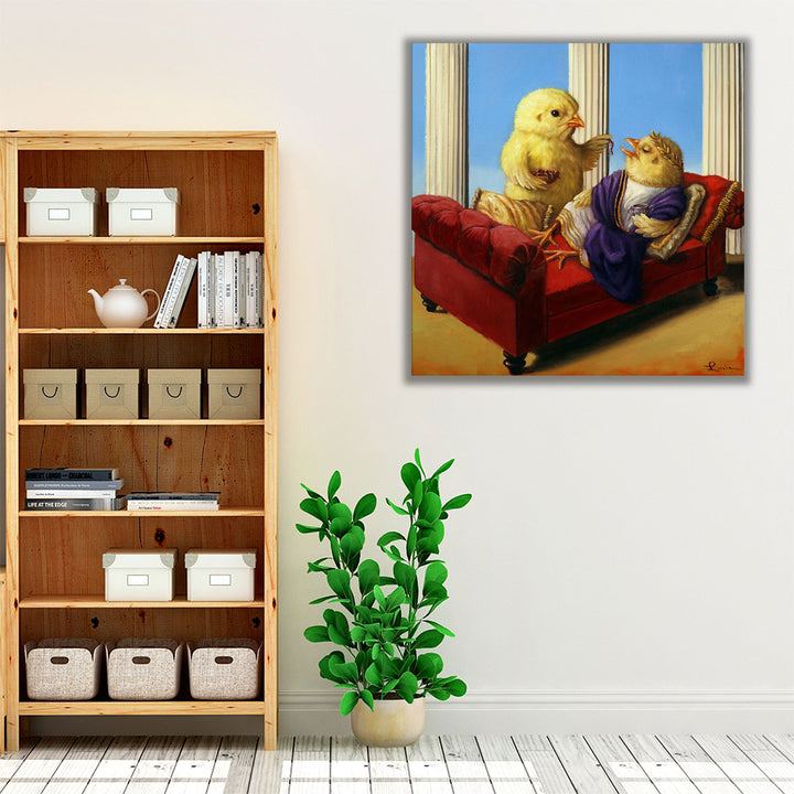 Emperor's Lunch - Canvas Print Wall Art