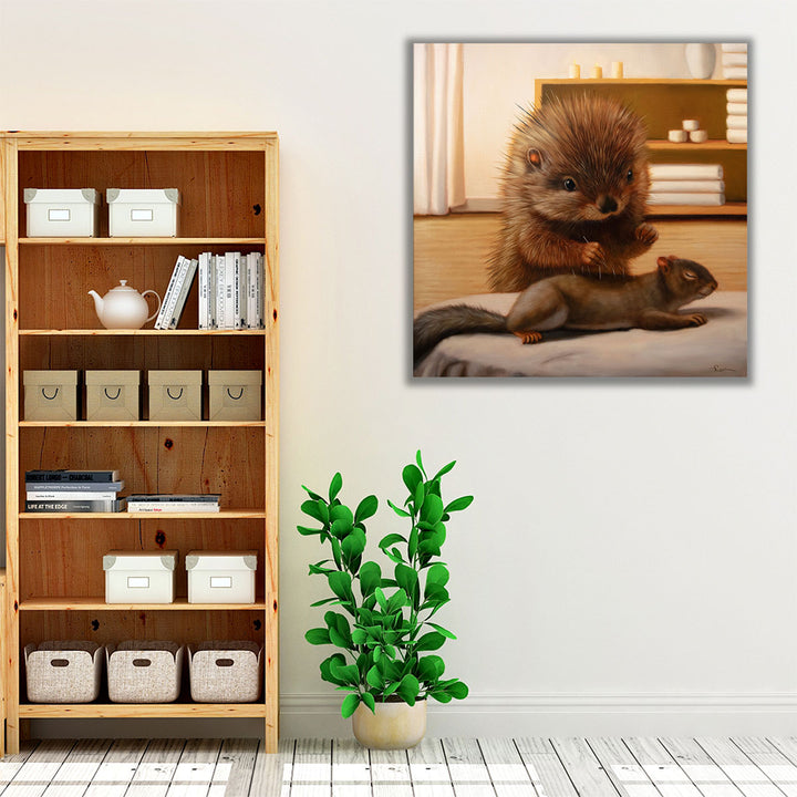 The Acupunturist - Canvas Print Wall Art