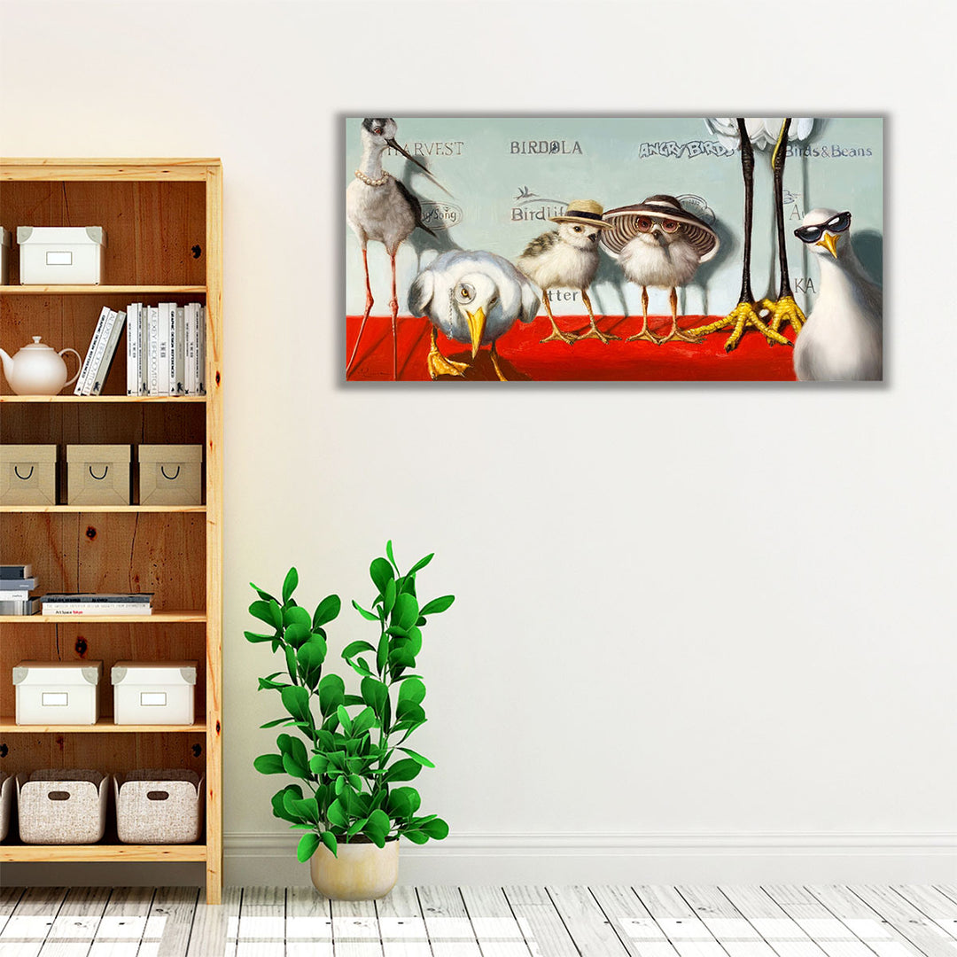Hampton Chicks - Canvas Print Wall Art