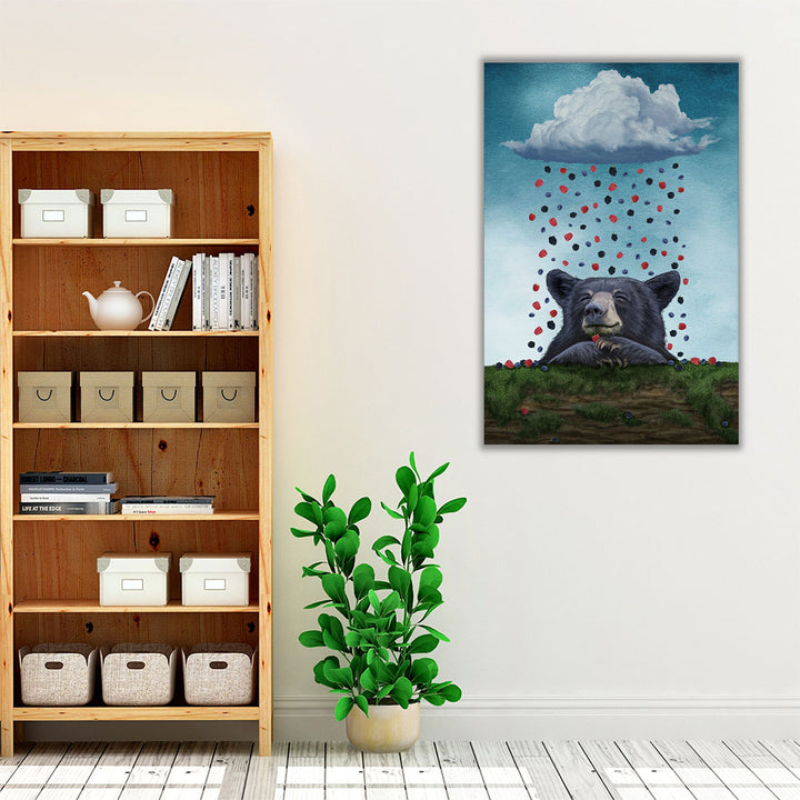 A Bear's Dream - Canvas Print Wall Art