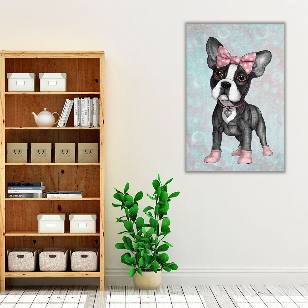 Sweet Frenchie - Canvas Print Wall Art