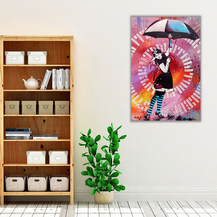 Waiting For The Storm - Canvas Print Wall Art