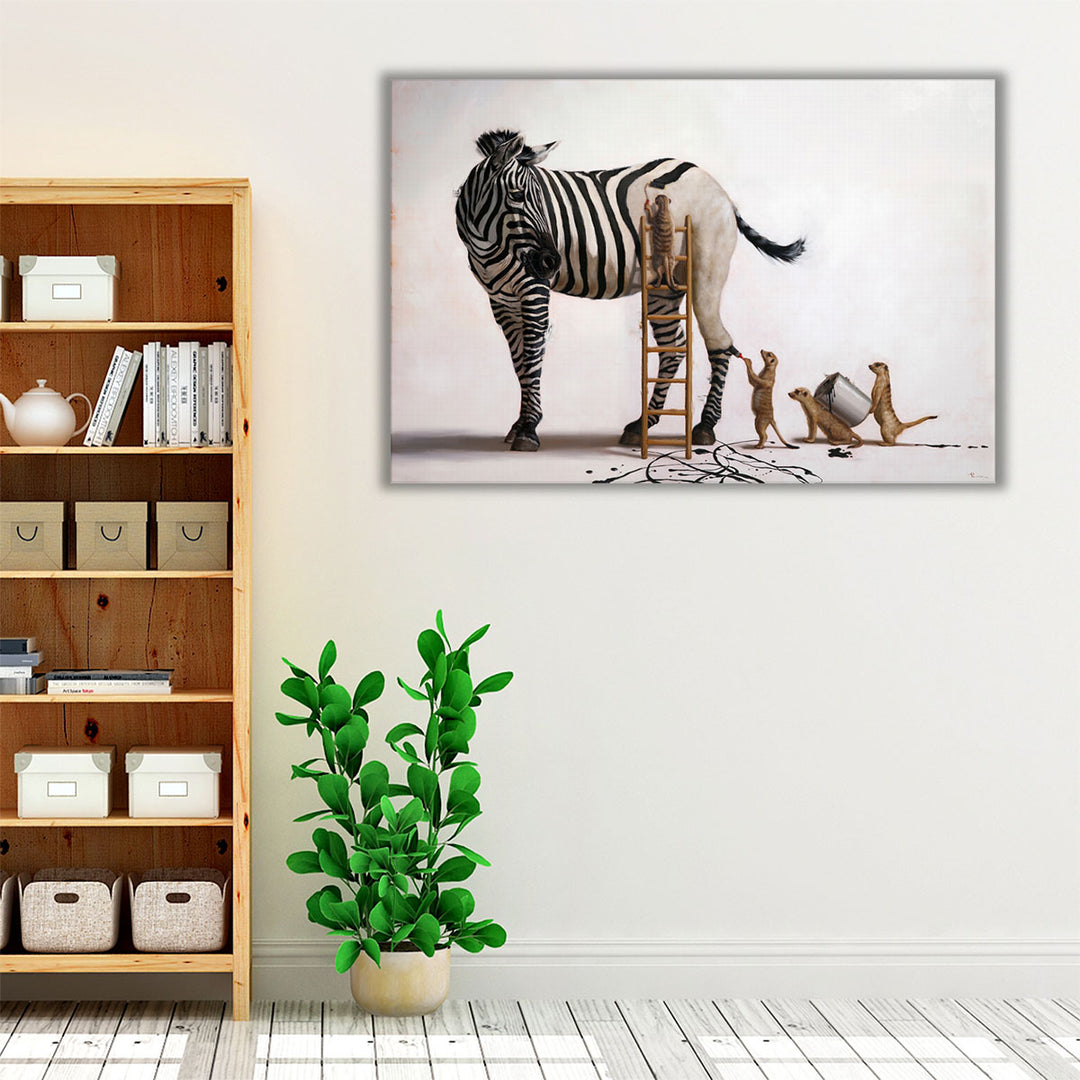 The Paint Job - Canvas Print Wall Art