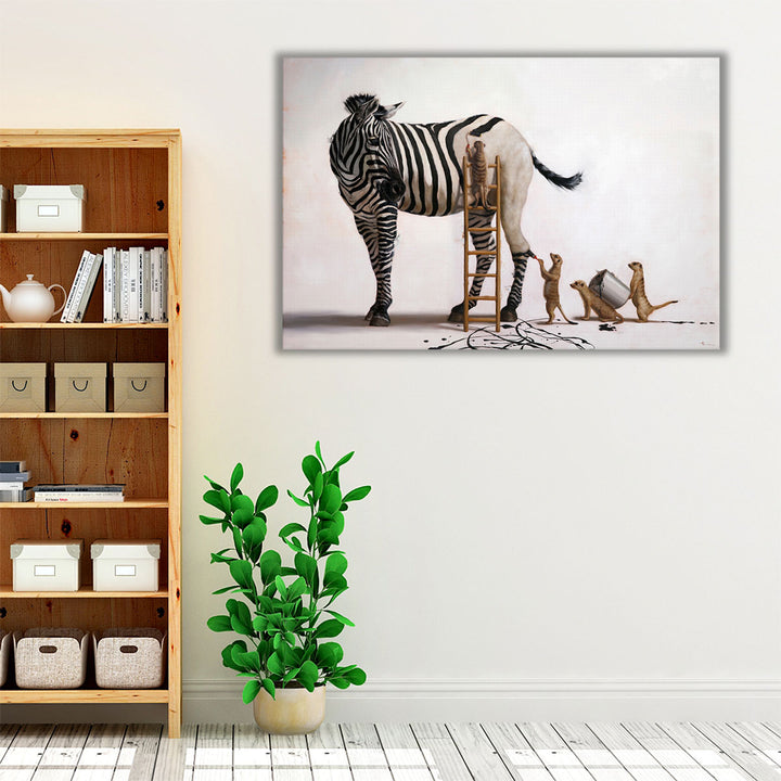 The Paint Job - Canvas Print Wall Art
