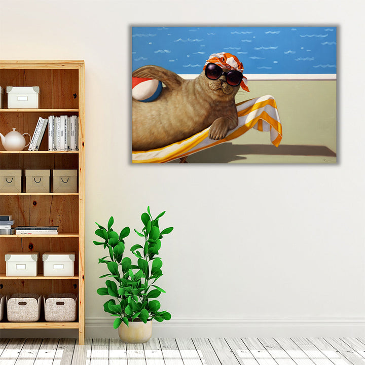 Bathing Beauty Lucia Heffernan - Canvas Print Wall Art