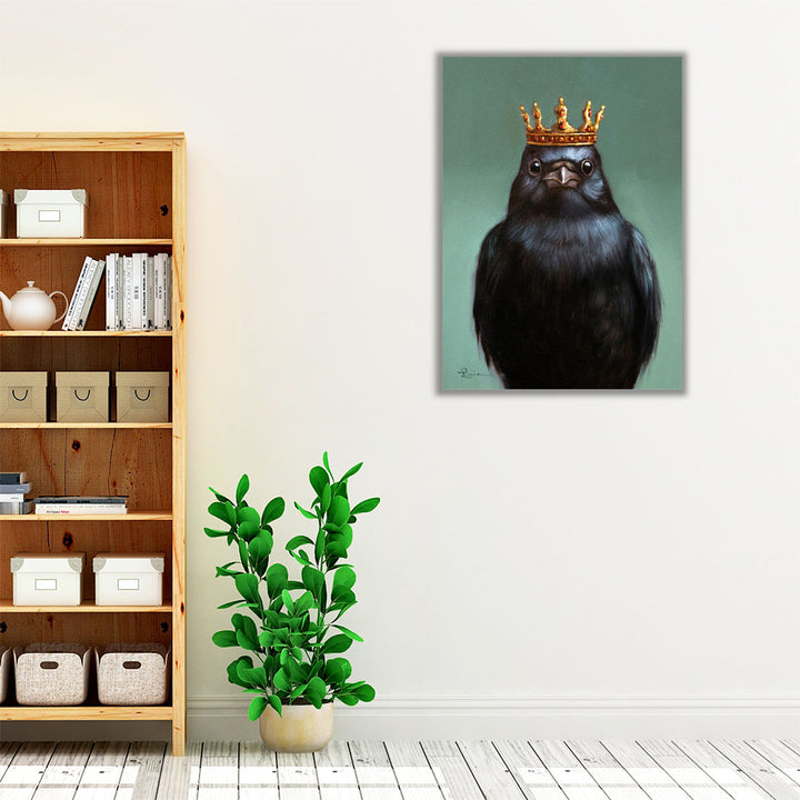 King Crow - Canvas Print Wall Art