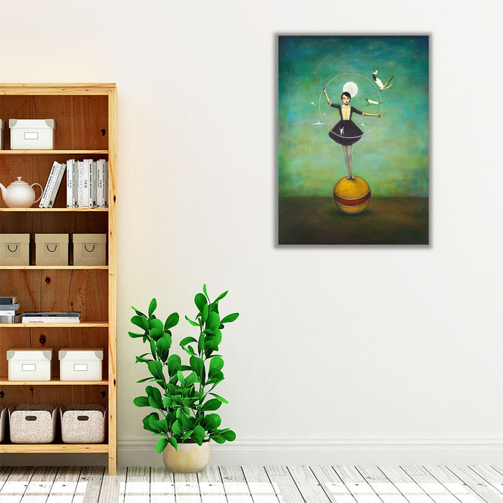 Luna's Circle - Canvas Print Wall Art
