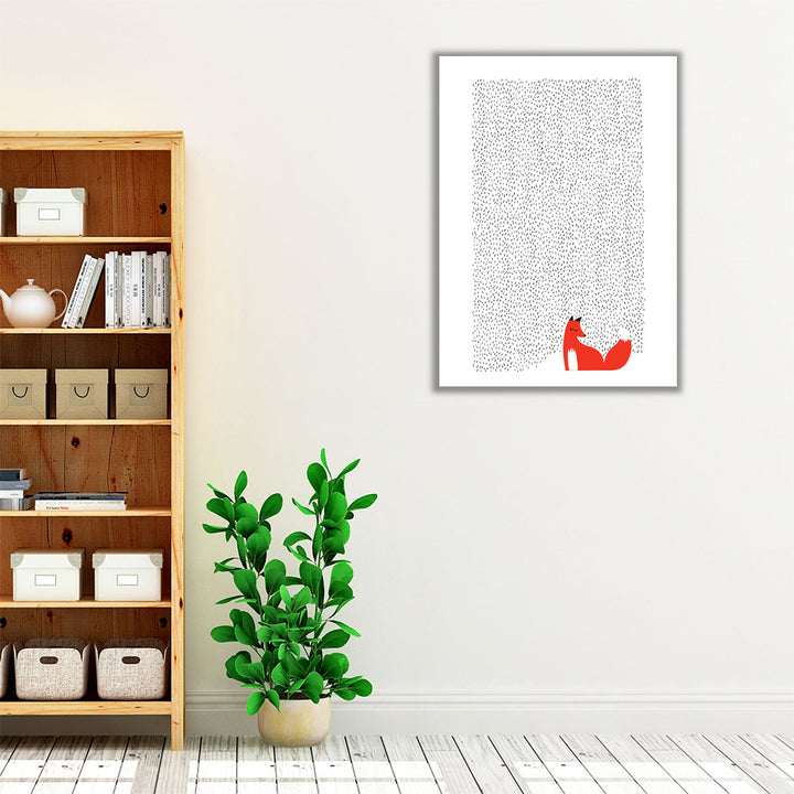Black Grass - Canvas Print Wall Art