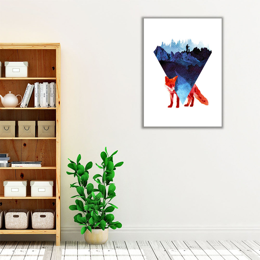 Risky Road - Canvas Print Wall Art