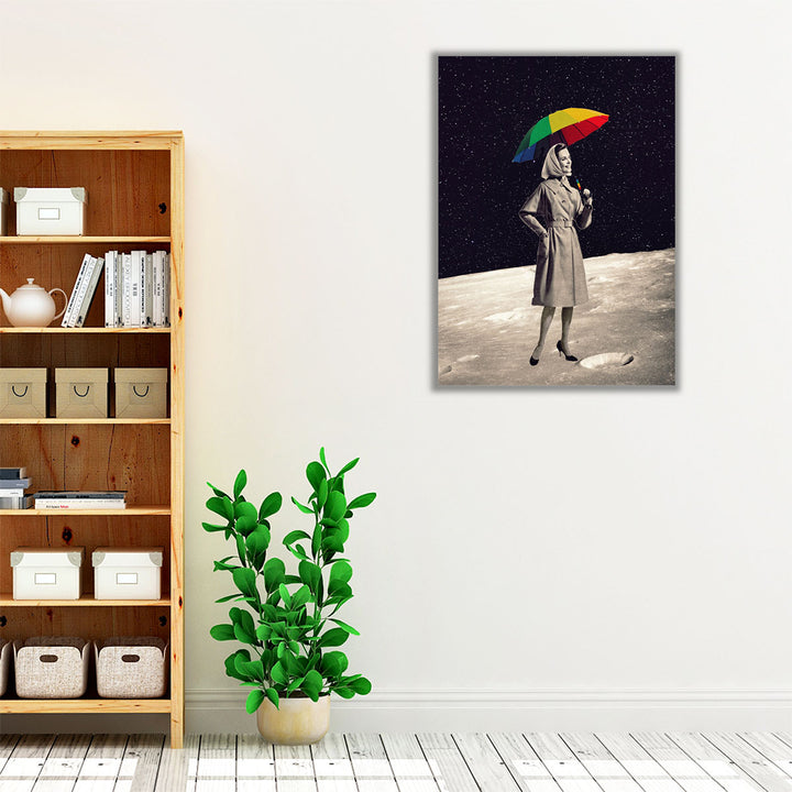 Moon Walk - Canvas Print Wall Art
