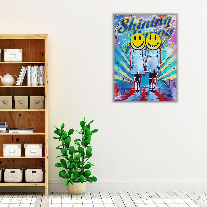 Shining Happy People - Canvas Print Wall Art