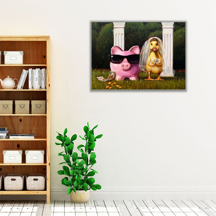 Gold Digger - Canvas Print Wall Art