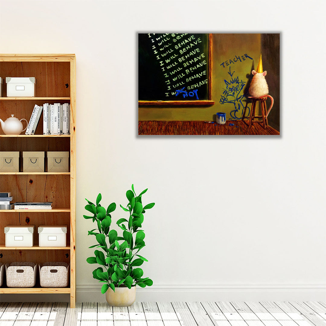 Actions Have Consequences - Canvas Print Wall Art
