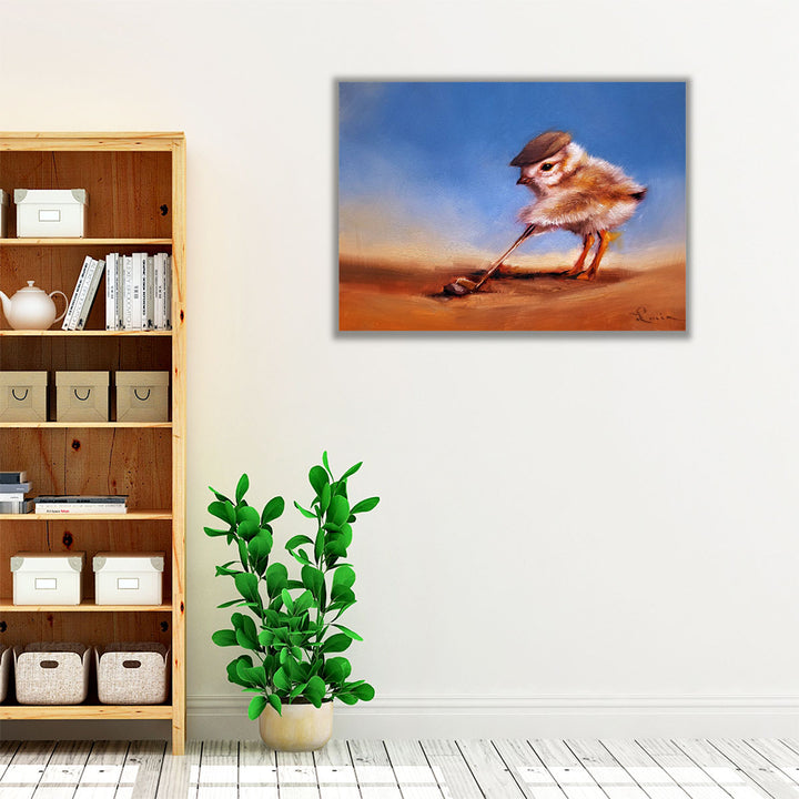 Birdie Shot - Canvas Print Wall Art