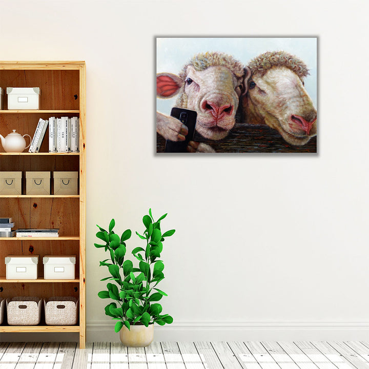 Selfie - Canvas Print Wall Art