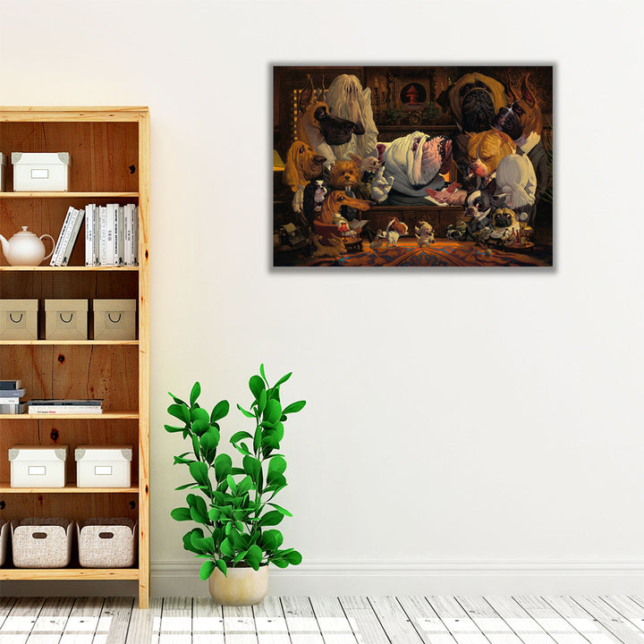 DogFather - Canvas Print Wall Art