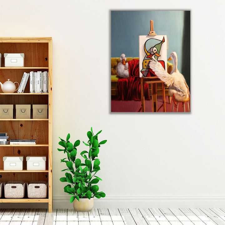 Duckcasso - Canvas Print Wall Art