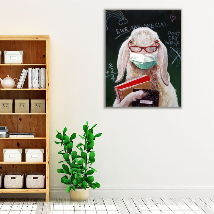 Back To School - Teacher - Canvas Print Wall Art