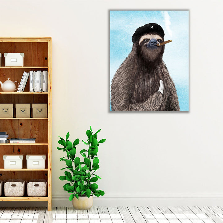 El Sloth - Canvas Print Wall Art