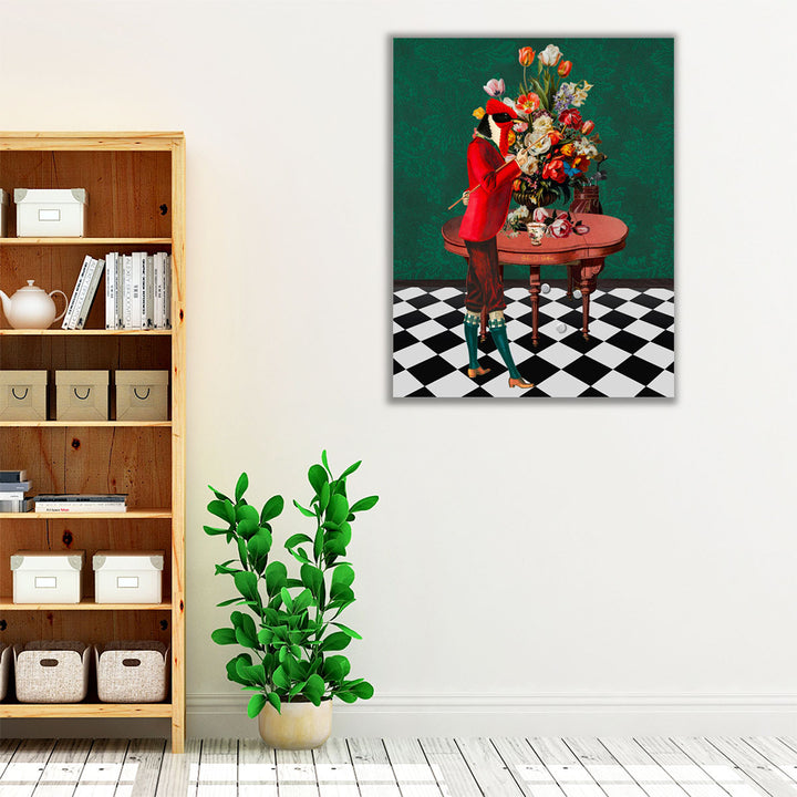 Caddie Boy - Canvas Print Wall Art