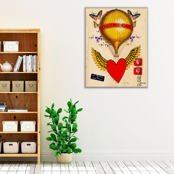 Love Is in The Air - Canvas Print Wall Art