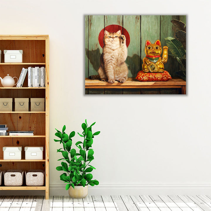 Copy Cat - Canvas Print Wall Art