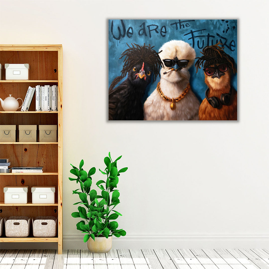 Poultry In Motion - Canvas Print Wall Art