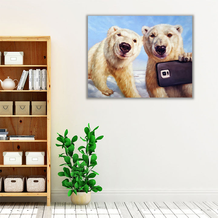 Polargram - Canvas Print Wall Art