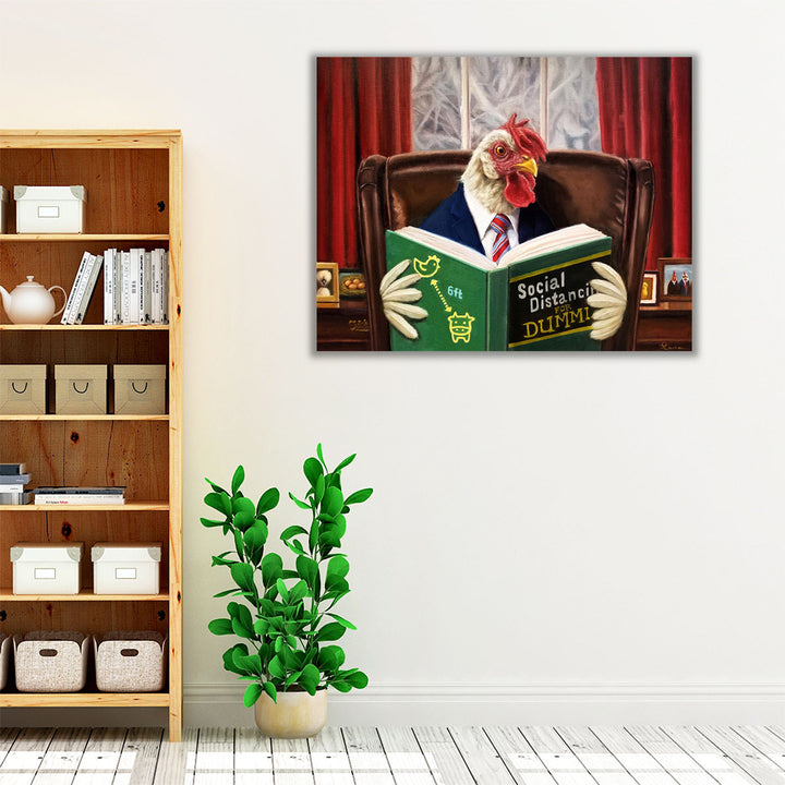 Bird Brain - Canvas Print Wall Art