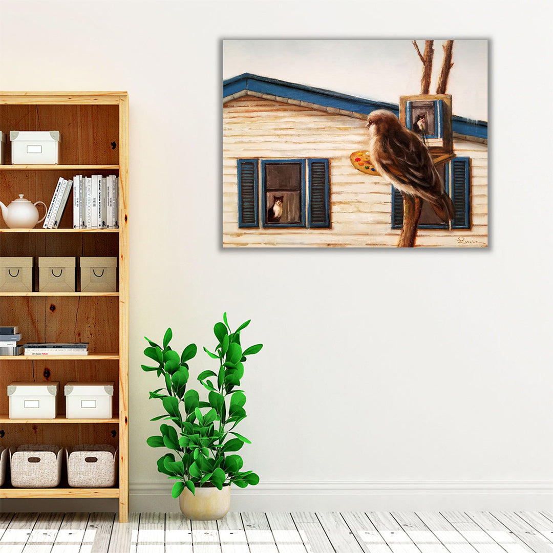Portrait Of An Enemy - Canvas Print Wall Art