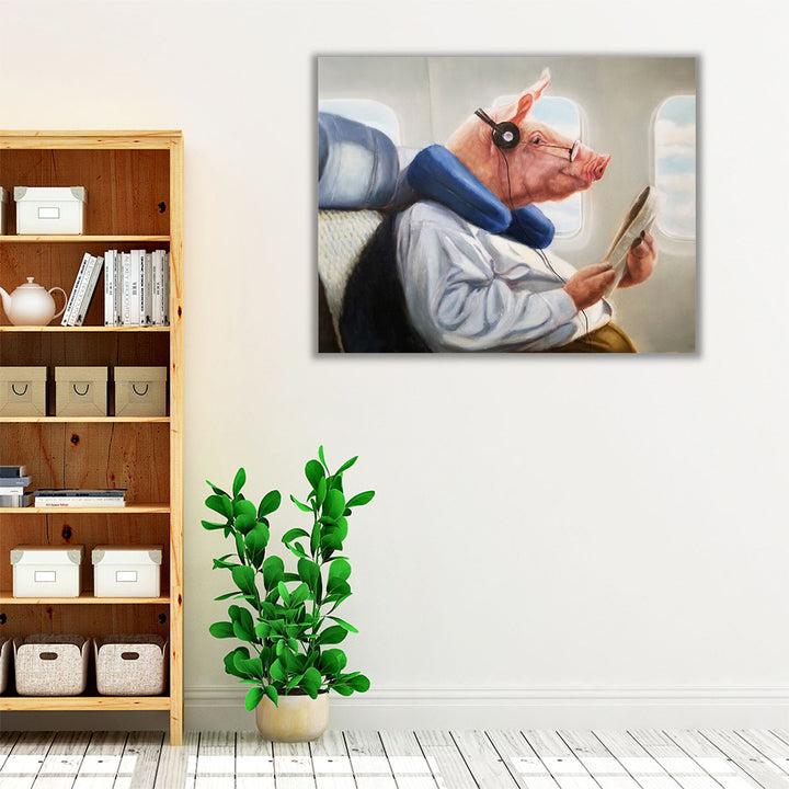When Pigs Fly No. 2 - Canvas Print Wall Art