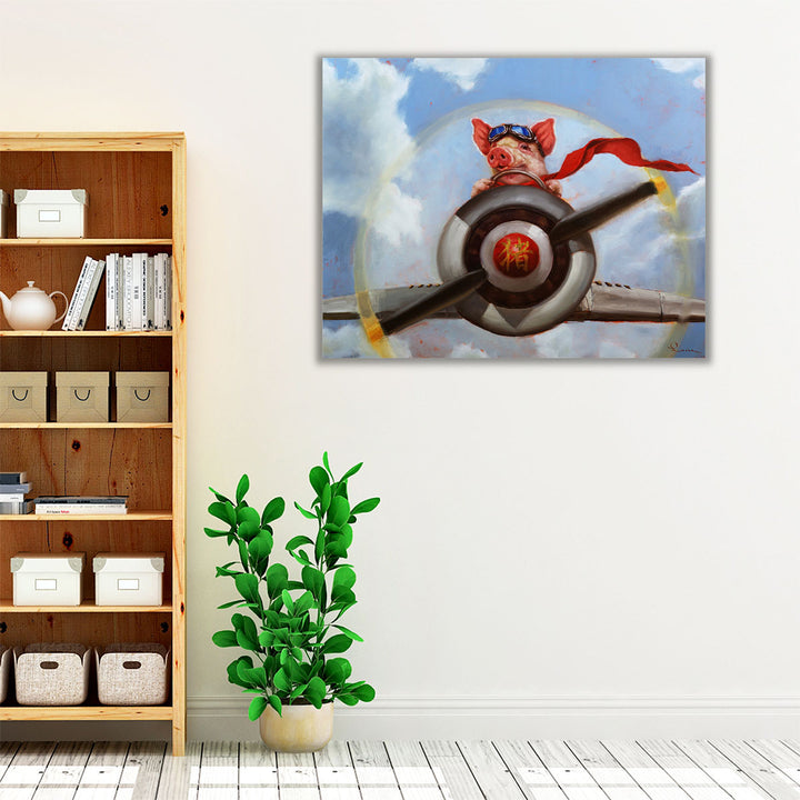When Pigs Fly - Canvas Print Wall Art