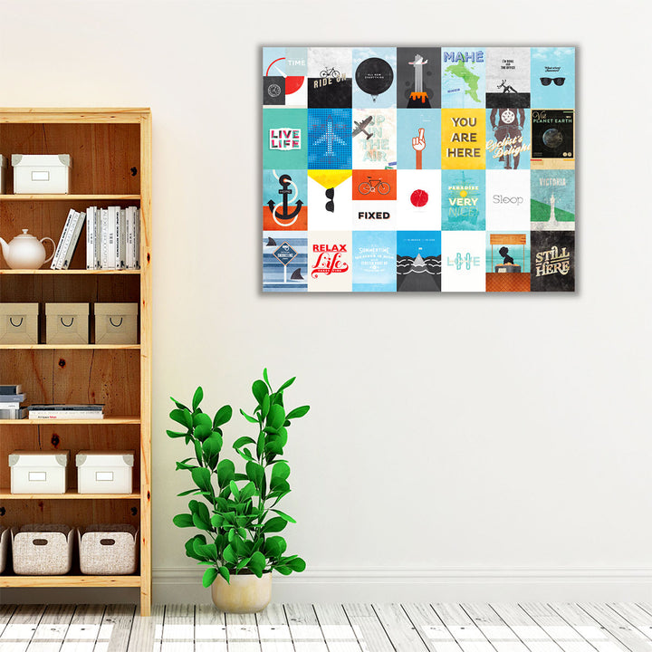 Leisure Travel Vacation - Canvas Print Wall Art