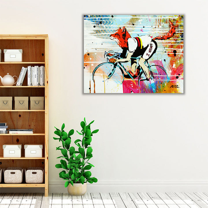 Le Fox - Canvas Print Wall Art