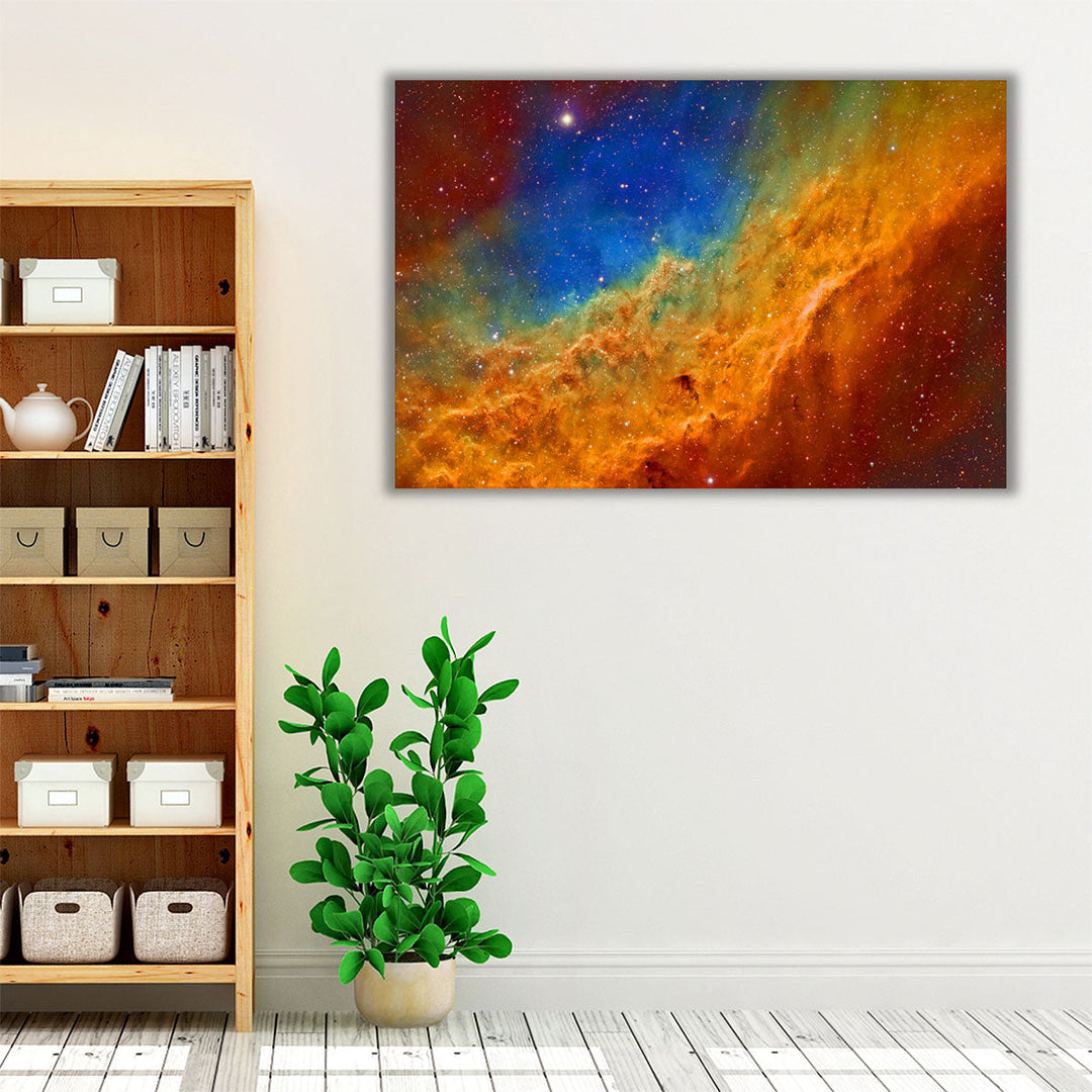 Being Cosmic Nebula Space Background - Canvas Print Wall Art