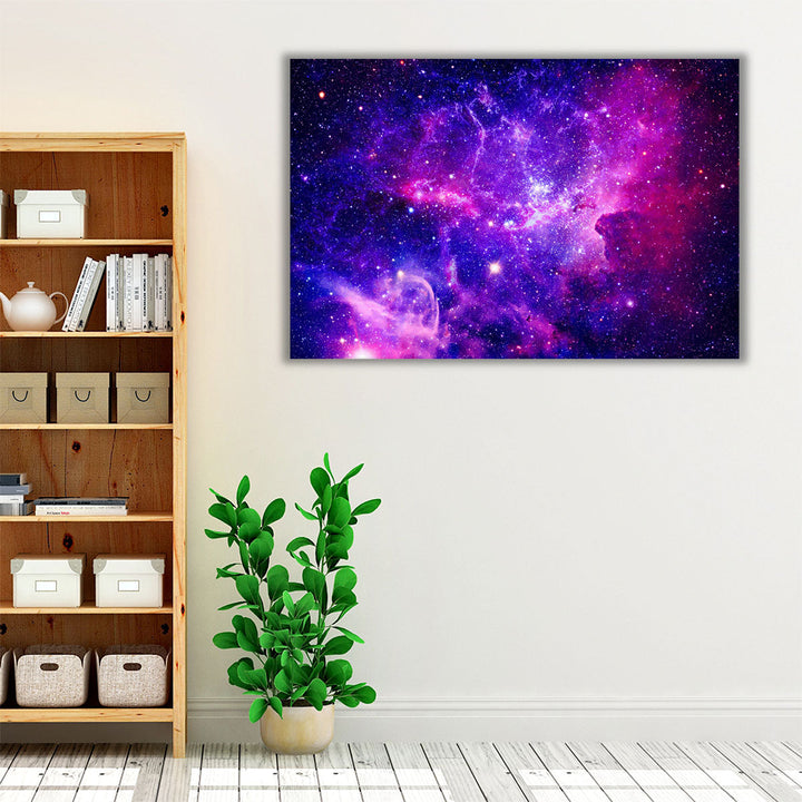 Bursting Galaxy - Canvas Print Wall Art