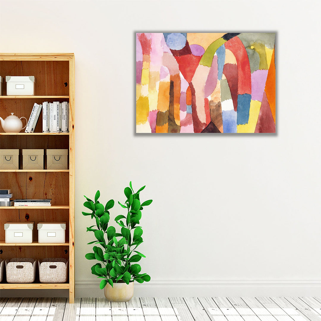 Movement of Vaulted Chambers, 1915 - Canvas Print Wall Art